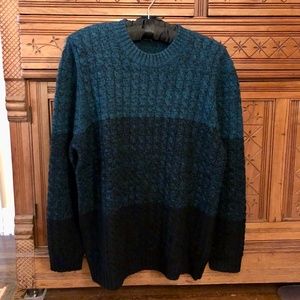 Cashmere cable knit sweater NWT Men's XXL, US 46